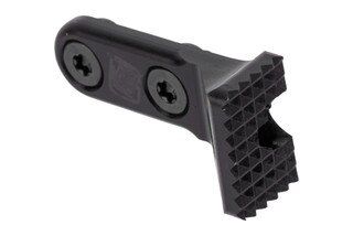 Sons of Liberty Gun Works Liberty PRESSCHECK M-LOK QD Barricade Stop is made of durable steel.